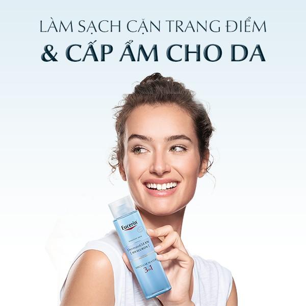 Eucerin Tinh Chất Cấp Ẩm & Ngăn Ngừa Lão Hóa 30ml Tặng Eucerin Nước Tẩy Trang Eucerin Dermato Clean 3in1