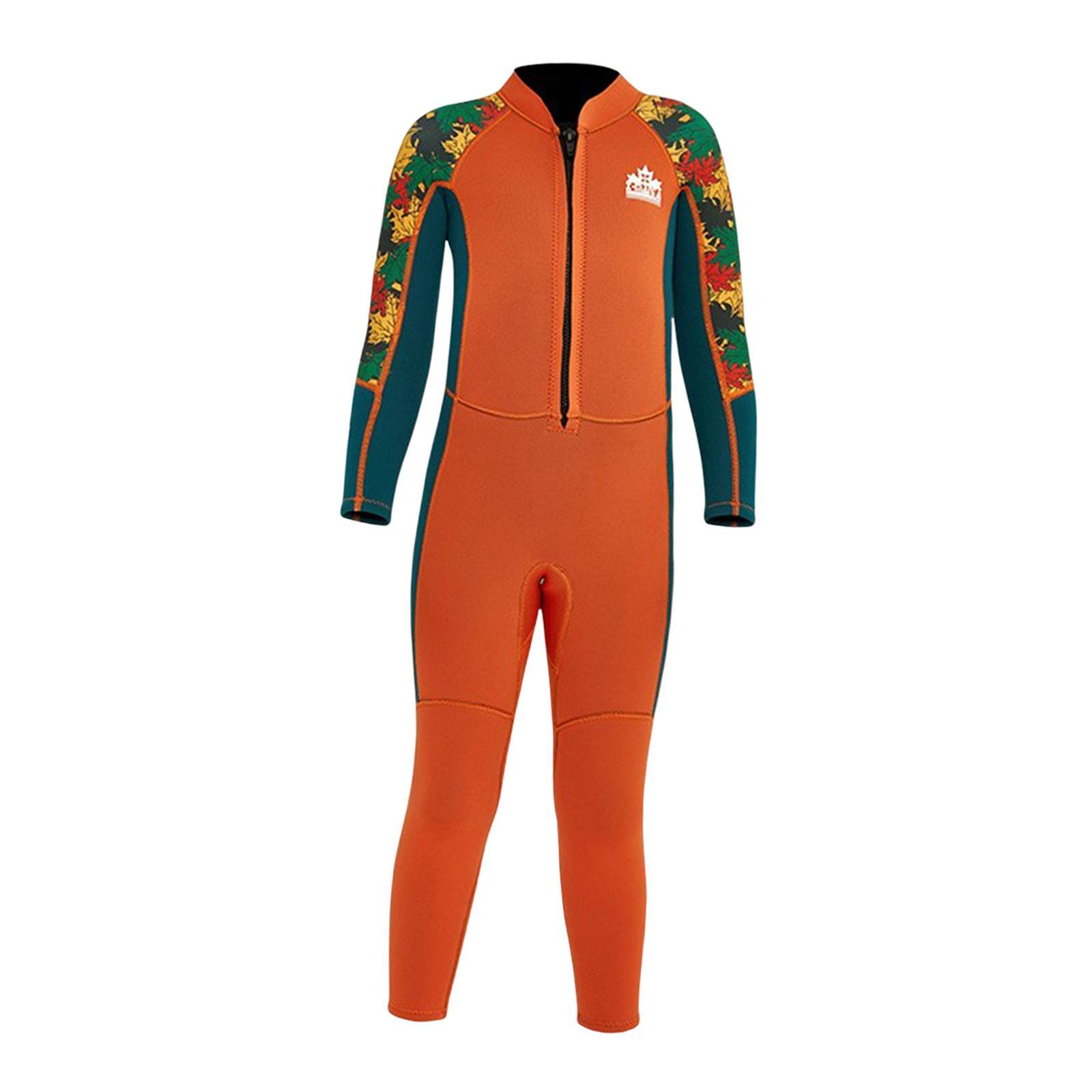 Kids Wetsuit Diving Swimsuits Swim Water Sports 2.5mm Neoprene Full suits