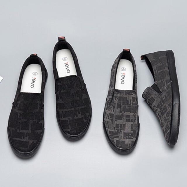 Giày lười nam Slip on Leyo 1356