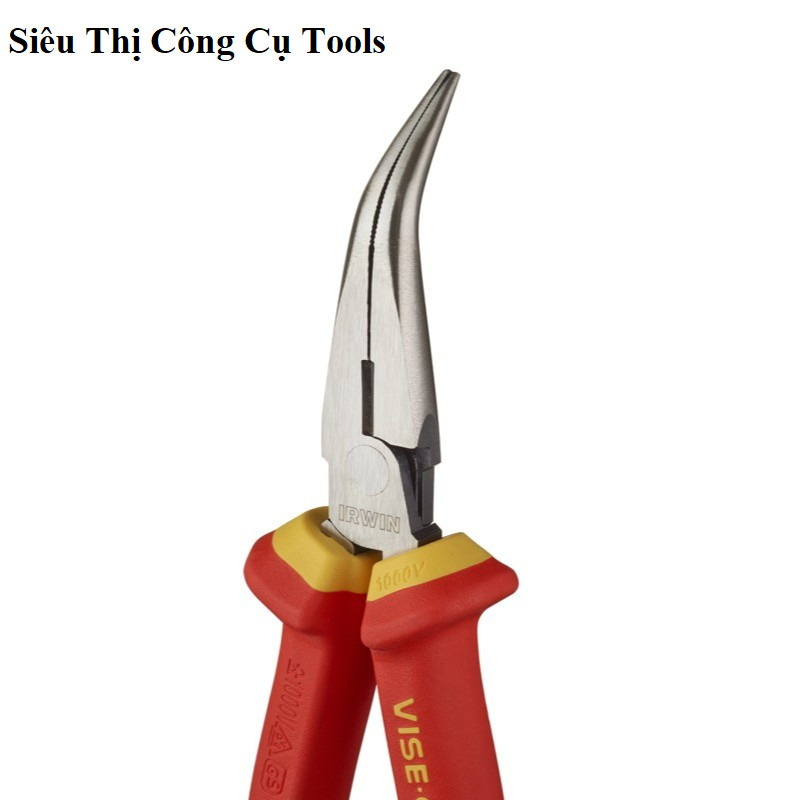 8" Kìm mũi nhọn cong cách điện 1000V IRWIN 10505870