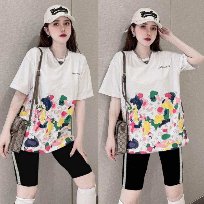 SÉT BỘ THỂ THAO FORM RỘNG PHỐI HỌA TIẾT CHỮ
