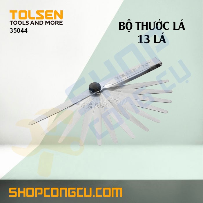 Bộ thước lá 13 lá Tolsen 35044