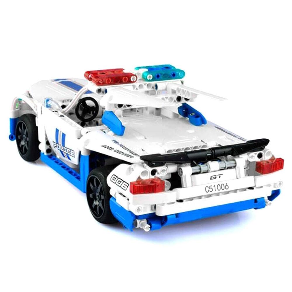 Đồ Chơi Lắp Ráp Xe Cảnh Sát Điều Khiển GT Police Car - CaDA C51002W (430 Mảnh Ghép)