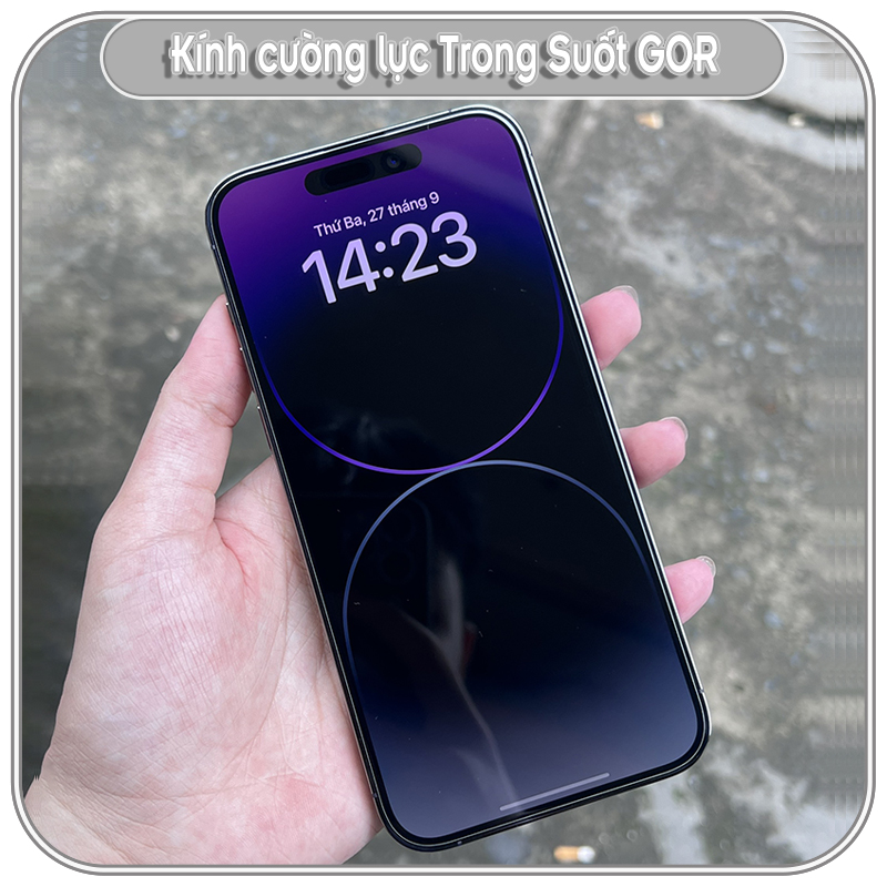 Bộ 2 miếng kính cường lực Gor cho các dòng máy iPhone 14 Pro Max / 14 Plus / 14 Pro / 14 / 13 Pro Max / 13 Pro / 13 / 12 Pro Max / 12 Pro / 12 / 12 Mini / 11 Pro Max / 11 Pro / 11 / Xs Max / X - Xs / XR / 7 Plus - 8 Plus - Hàng Nhập Khẩu