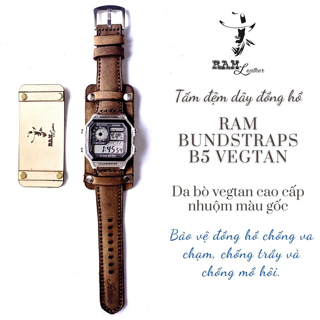 Tấm Bundstrap da bò vegtan B5 - RAM 