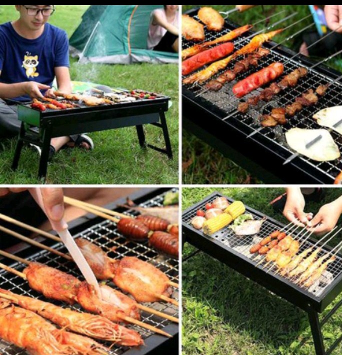 BẾP NƯỚNG THAN BBQ NGOÀI TRỜI CAO CẤP