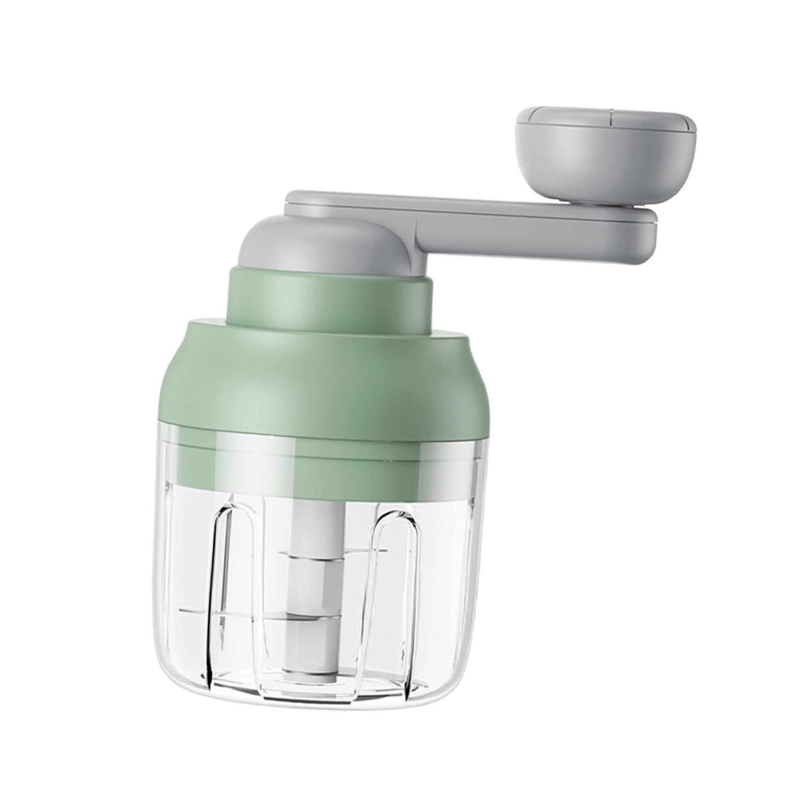 Food Chopper Vegetable Chopper Cordless Detachable Powerful Small Mincer Hand Chopper Garlic Chopper for Guacamole, Coleslaw, Indian Cooking