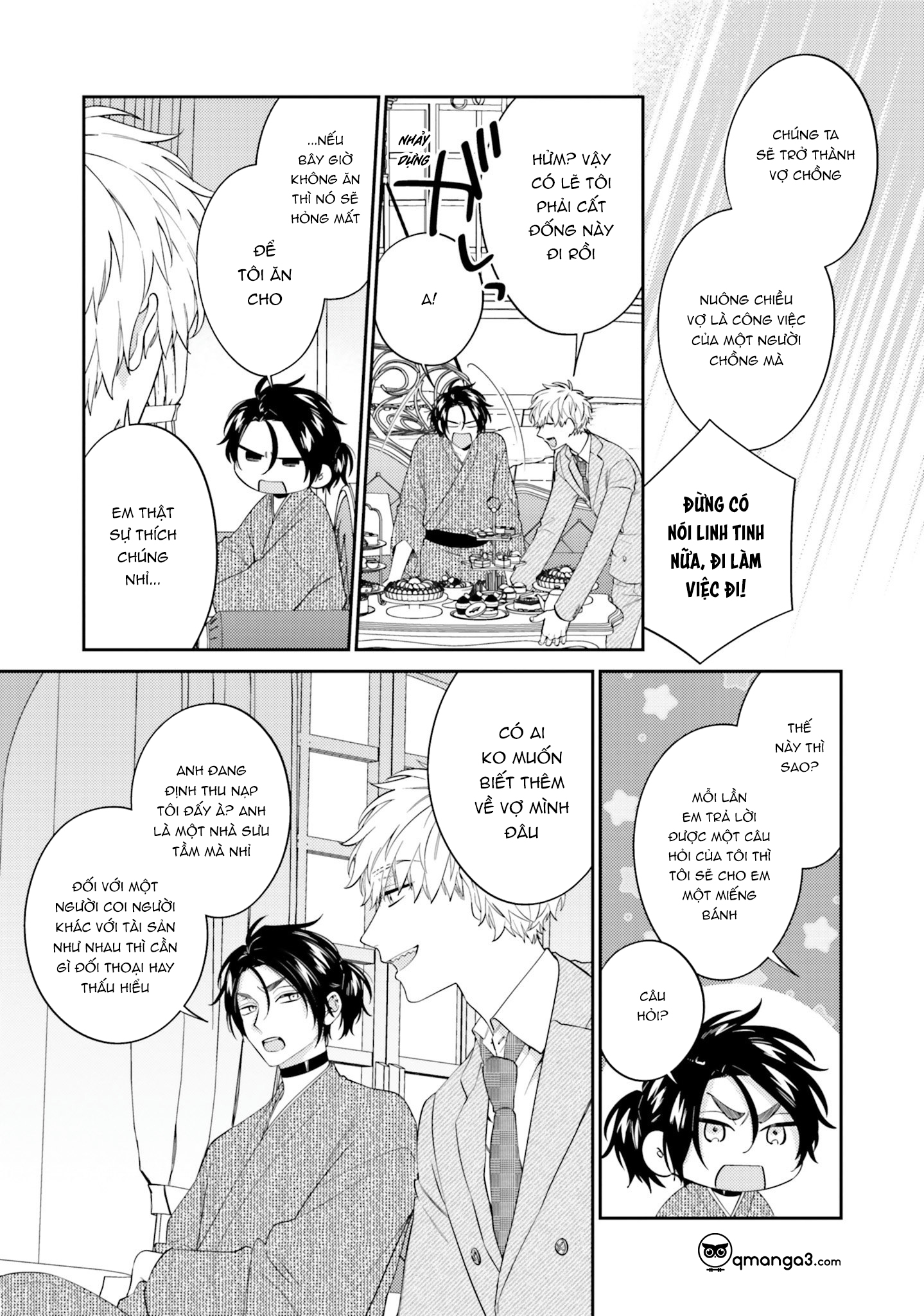 võ sĩ omega gặp tổng giám đốc xảo trá chapter 2 6