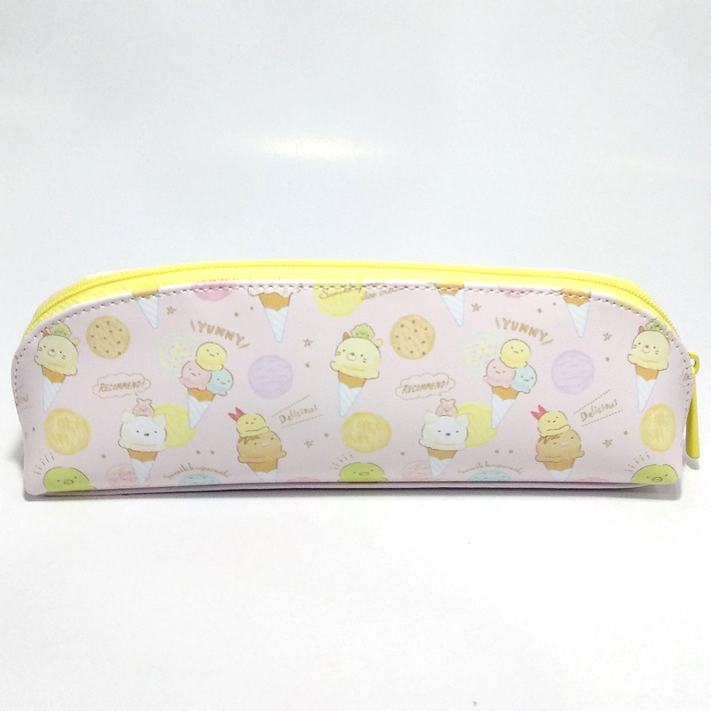 Bóp Viết Banana 3 Sumikko Gurashi - Dây Kéo Màu Vàng