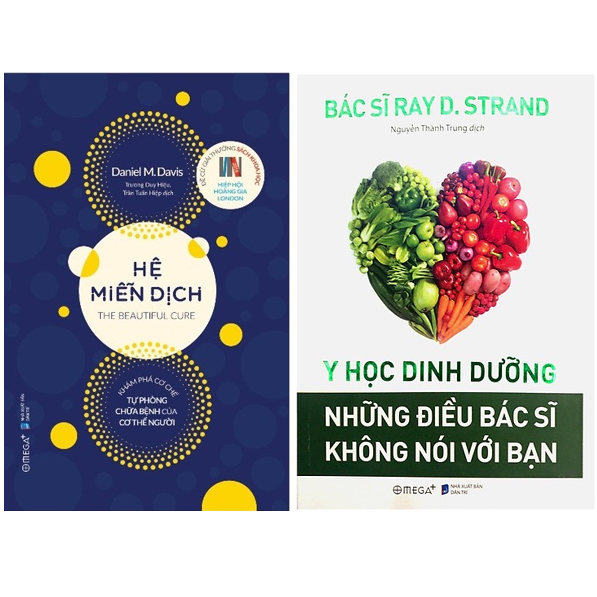 Combo Sách : Hệ Miễn Dịch: Khám Phá Cơ Chế Tự Phòng Chữa Bệnh Của Cơ Thể Người + Y Học Dinh Dưỡng - Những Điều Bác Sĩ Không Nói Với Bạn