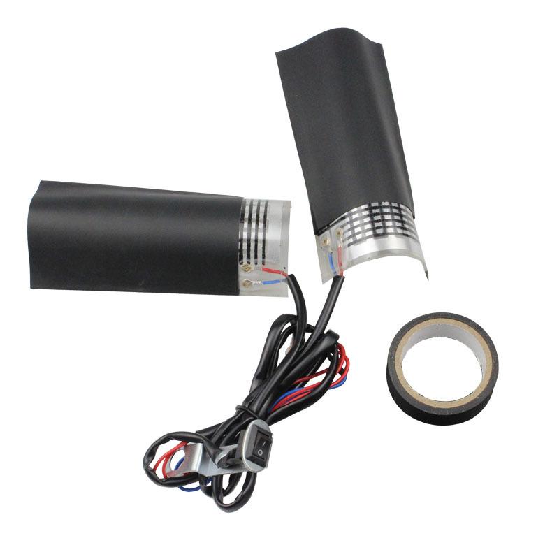 Giao hàng nhanh xe máy sưởi tay cầm điện 12V sưởi tay cầm bao lạnh đa năng sửa đổi tay cầm sưởi