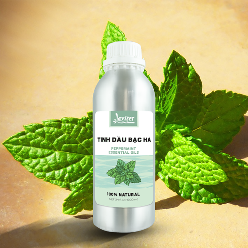 Leviter Premium Tinh Dầu Bạc Hà Nguyên Chất 1000ml