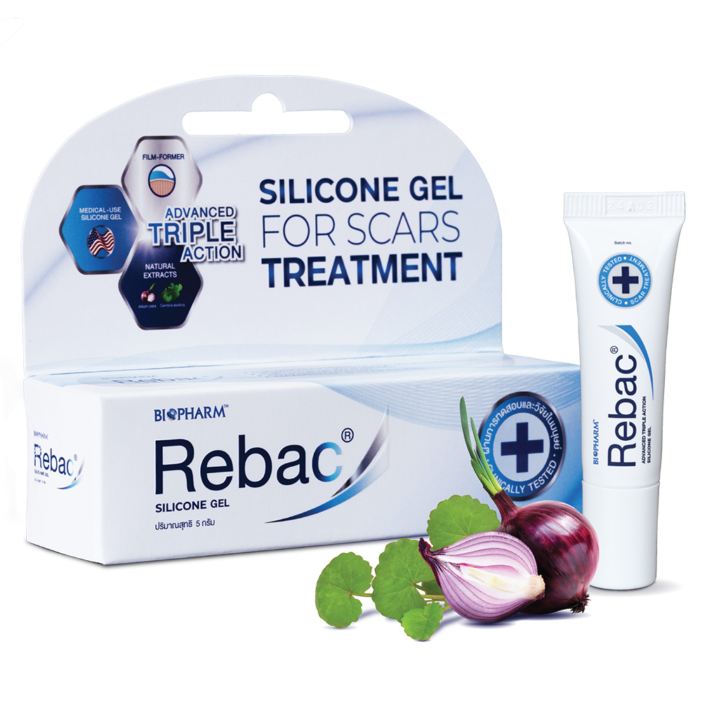 Gel Rebac Ngăn Ngăn Ngừa Sẹo - Rebac Trị Sẹo - Sẹo Lồi, Sẹo Phì Đại Do Mụn Bọc, Chấn Thương, Bỏng, Phẫu Thuật, Sinh Mổ - Kháng Nước - Skincare
