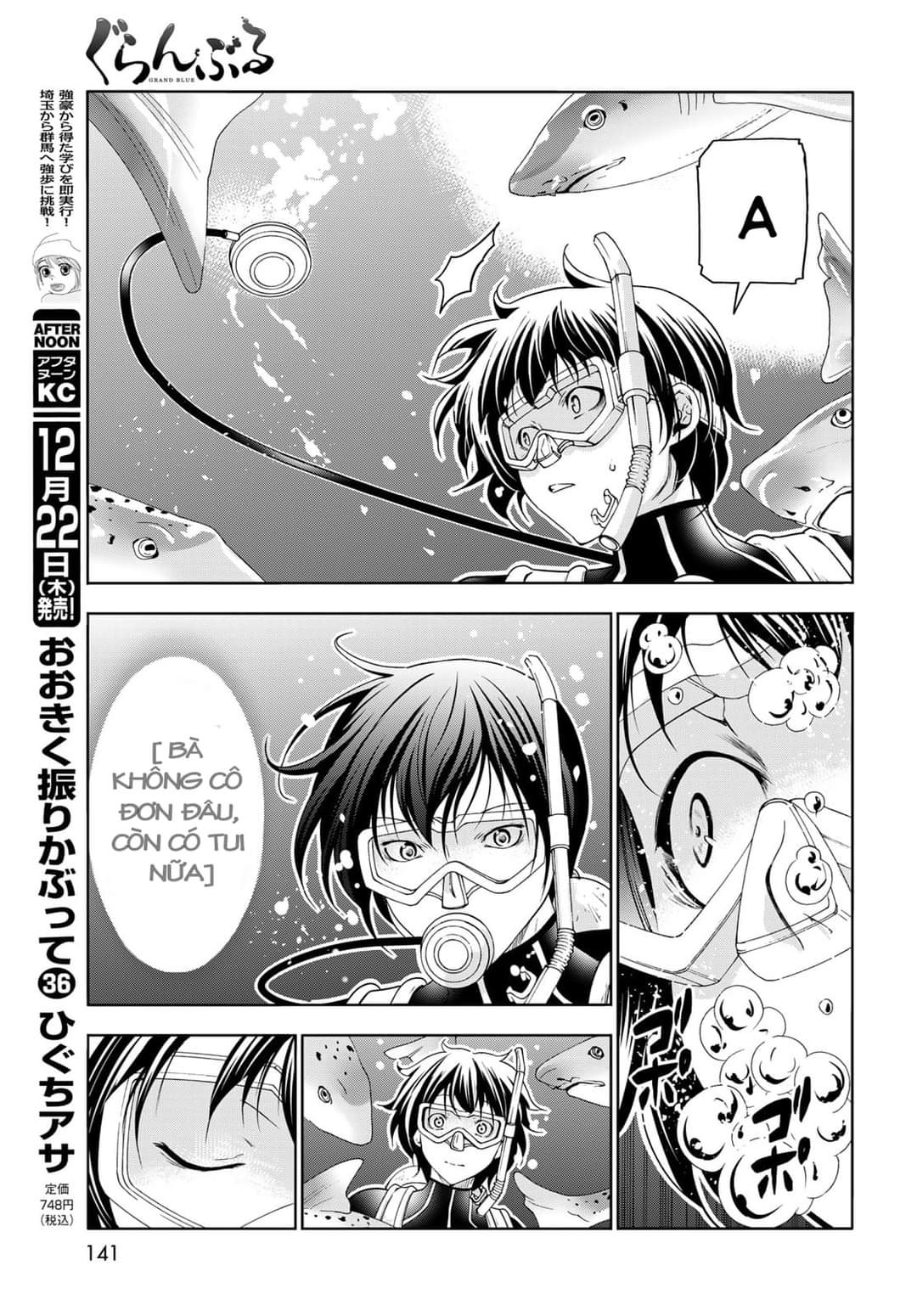 cô gái thích lặn - grand blue chapter 81 48