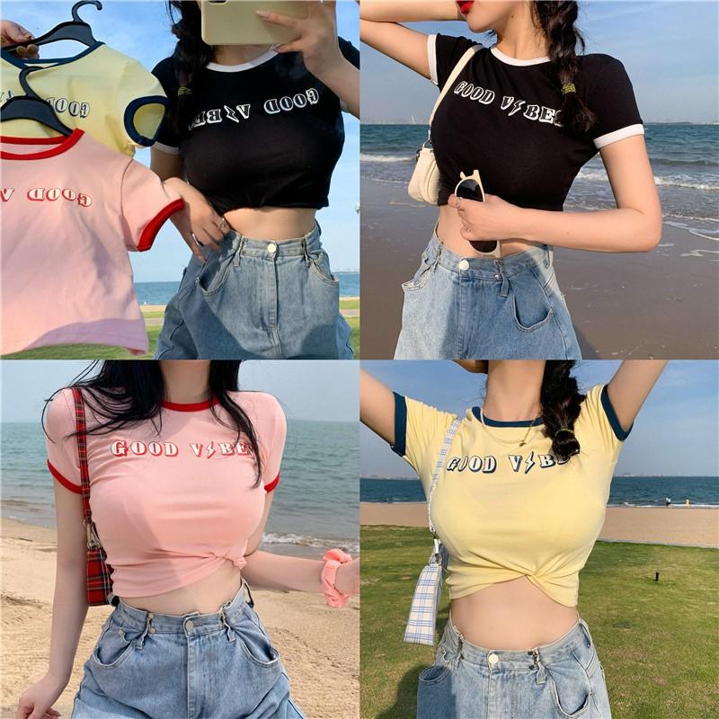 ÁO THUN CROPTOP BODY CÁ TÍNH