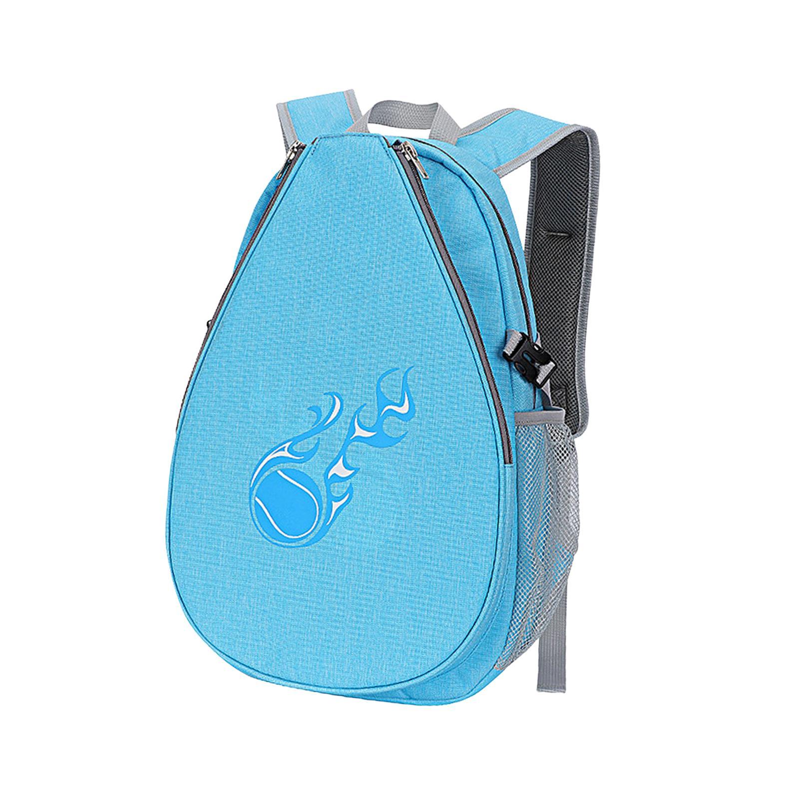 Tennis Backpack Portable Tennis Bag for Tennis Racket, Badminton Racquet Blue