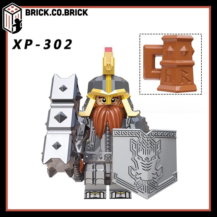 Đồ Chơi Lắp Ráp Đầy đủ bộ The Hobbit Lính Lord of the Rings Minifigure Castle Chúa tể chiếc nhẫn KT1033 - XP302