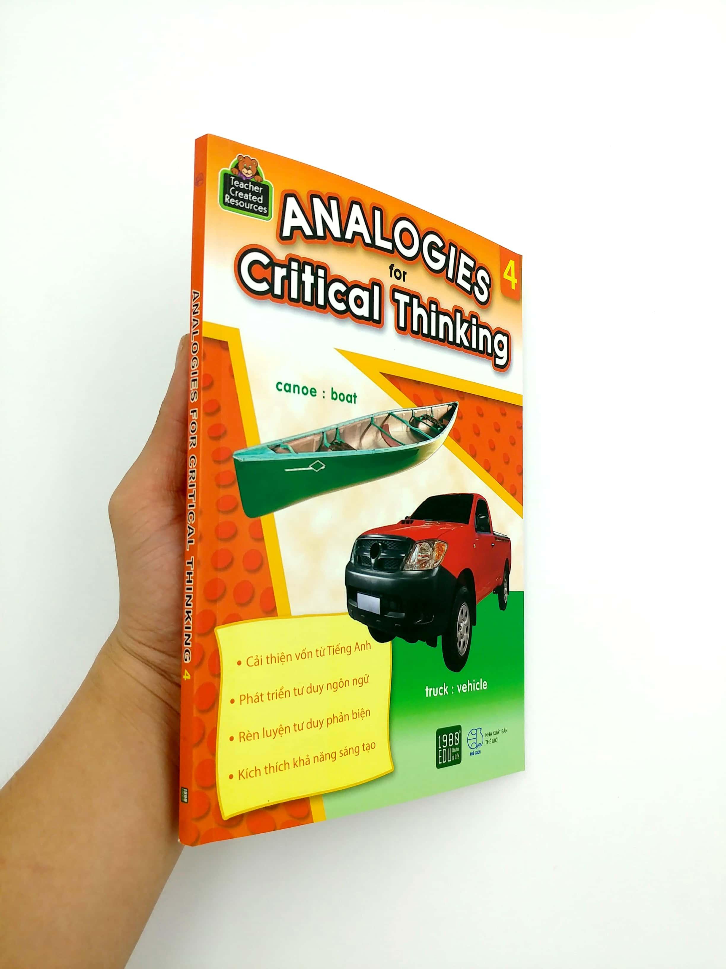 Analogies for Critical Thinking (tập 4)