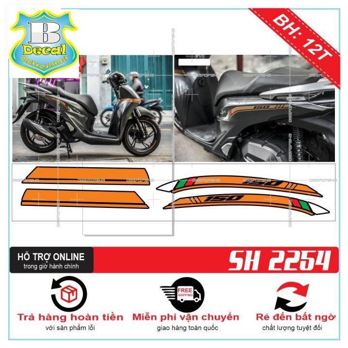 TEM XE SH 2020 DÁN XE XÁM HOẶC ĐEN