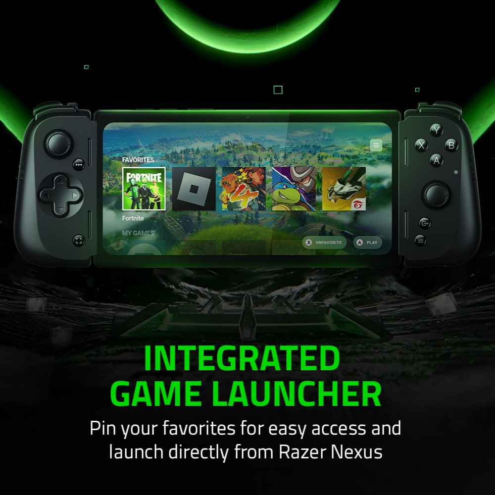 Tay cầm điện thoại Razer Kishi V2 USB C - Gaming Controller for iPhone and Android_Mới, hàng chính hãng