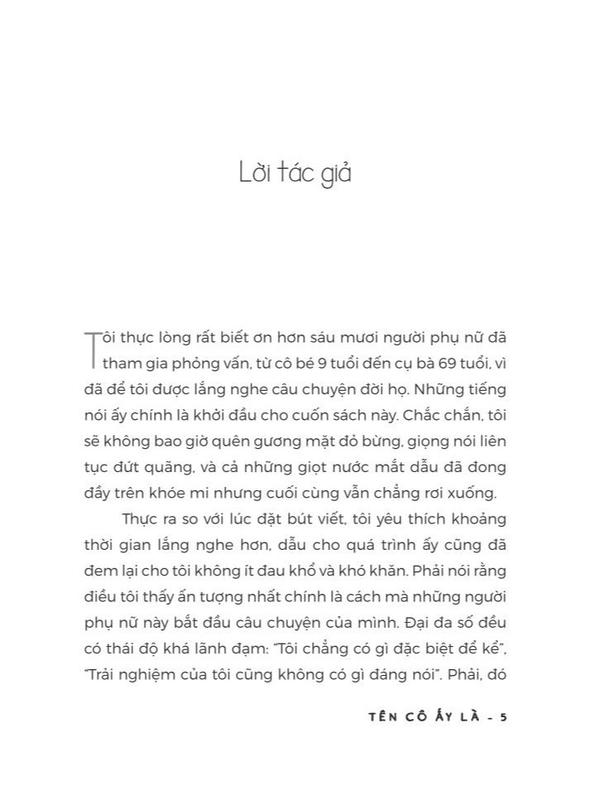 Sách - Tên cô ấy là (Nhã Nam HCM)