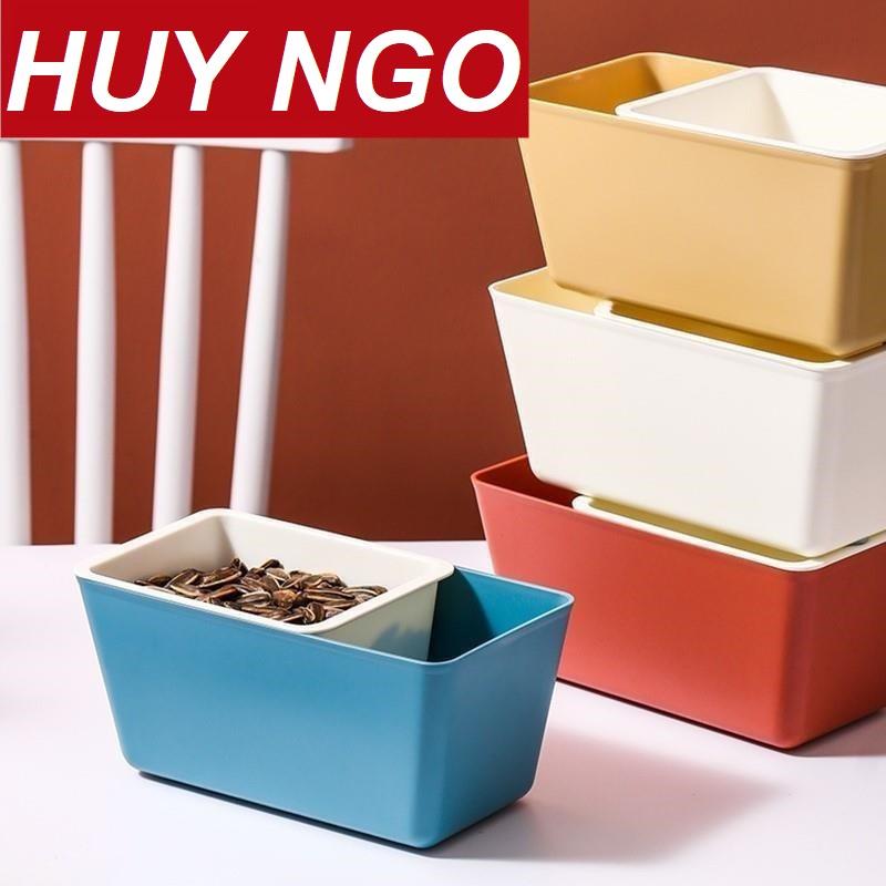 Khay Nhựa 2 Tầng Để Kẹo,Hướng Dương,Rau Củ Quả - GOOD DEAL