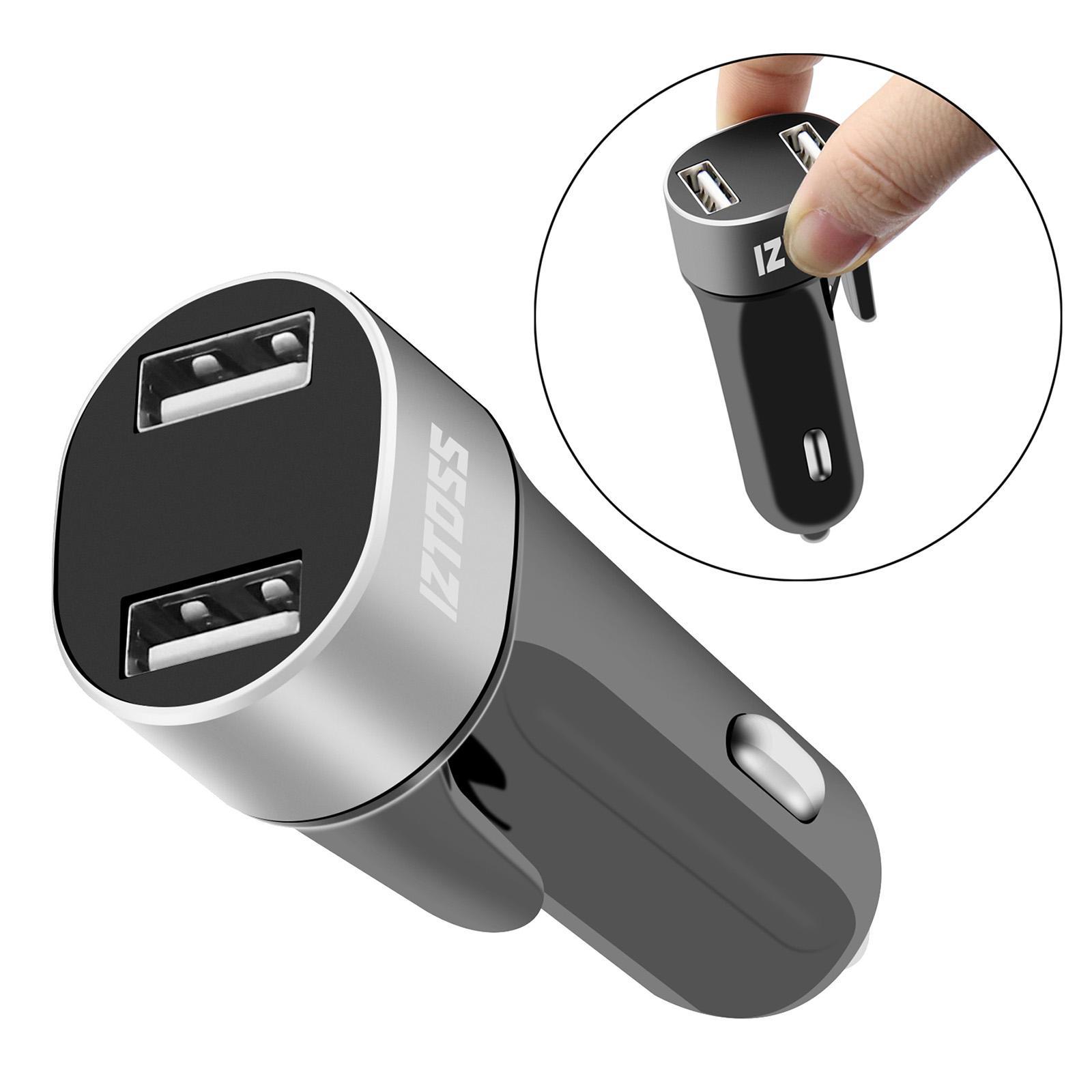 Multi-functional Car Charger Fast Charging Mini Small USB Dual 2 Port