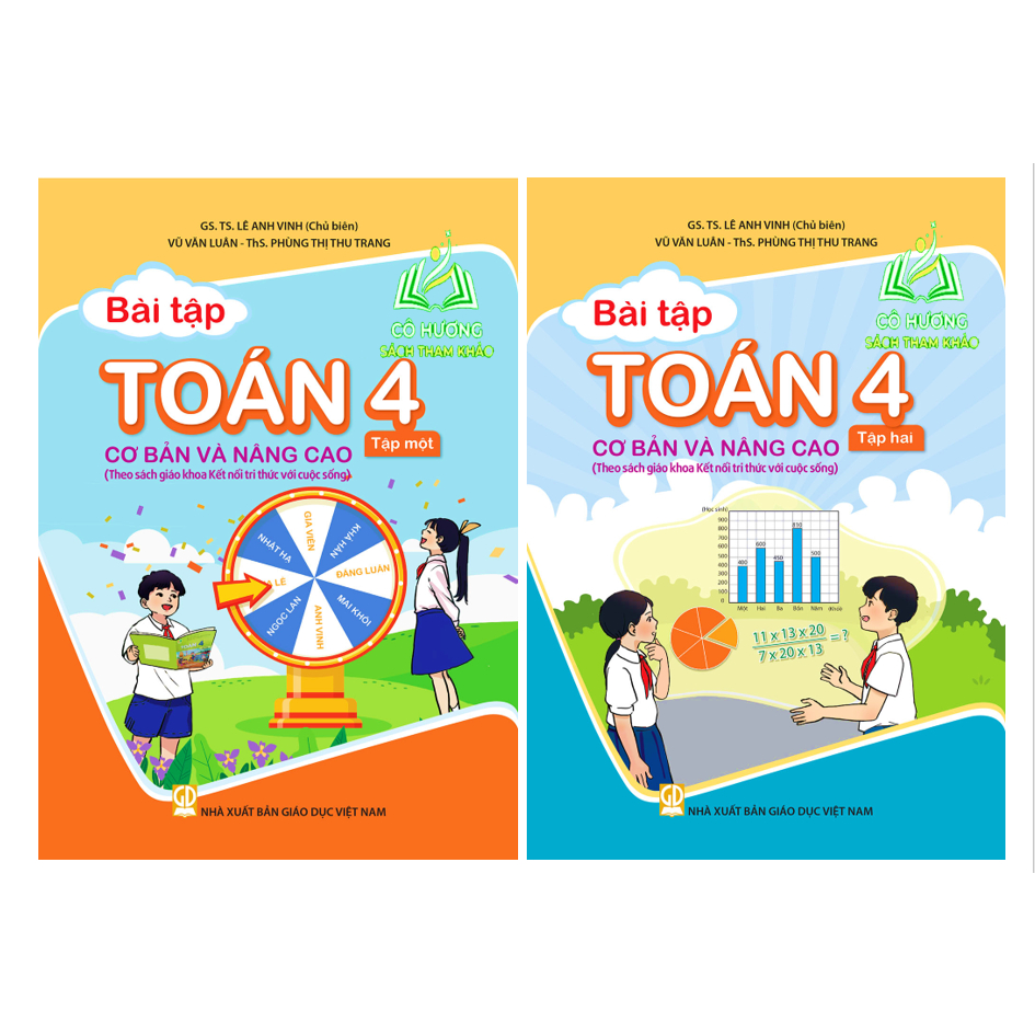 Sách - Bài tập toán 4 cơ bản và nâng cao - tập 2