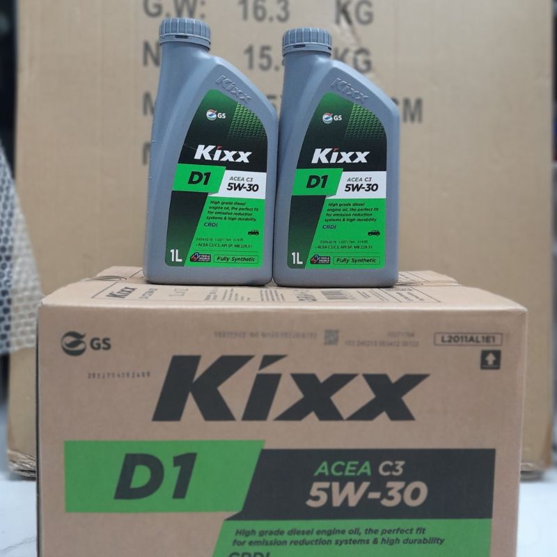 Dầu Nhớt Động Cơ Diesel Cao Cấp KIXX D1 C3 5W30 1Lit - ACEA C3
