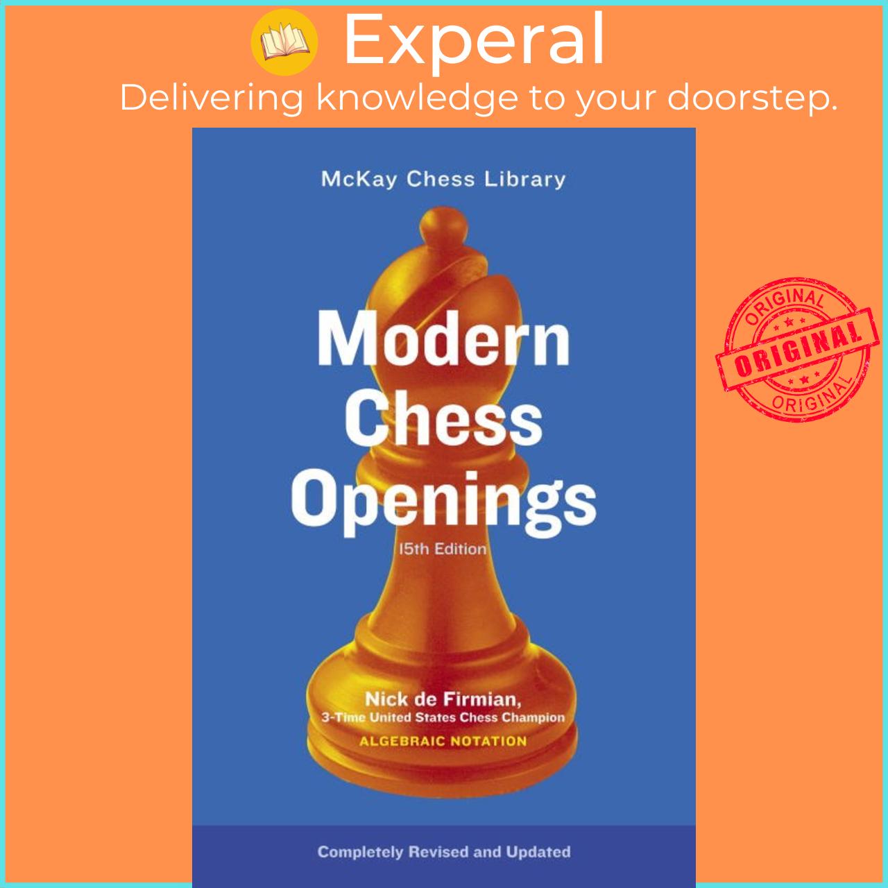 Sách - Modern Chess Openings : 15th Edition by Nick De Firmian (US edition, paperback)