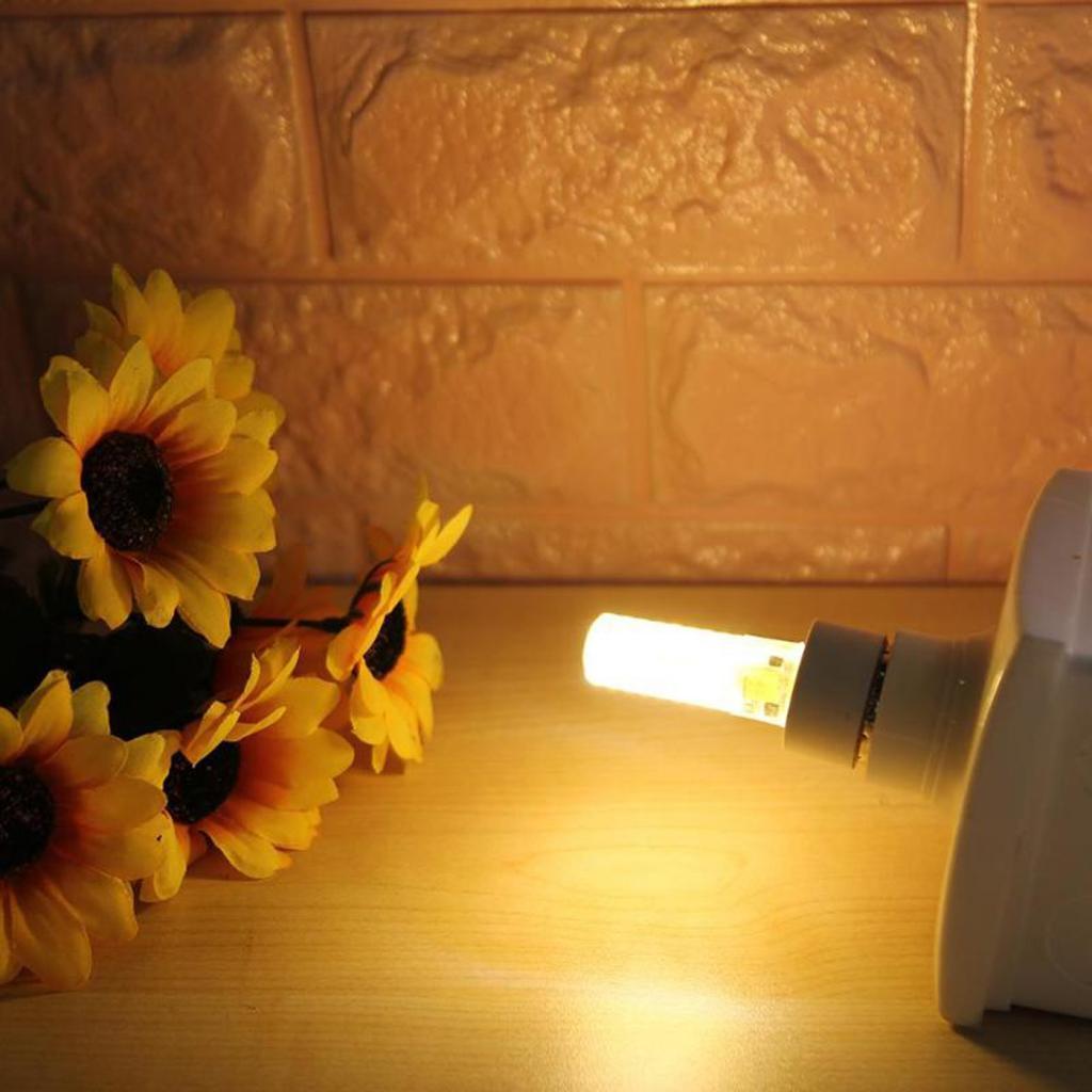 2-3pack Corn Bulb AC 12V 5W Dimmable Silicone 72LEDs Corn Bulb for Chandelier