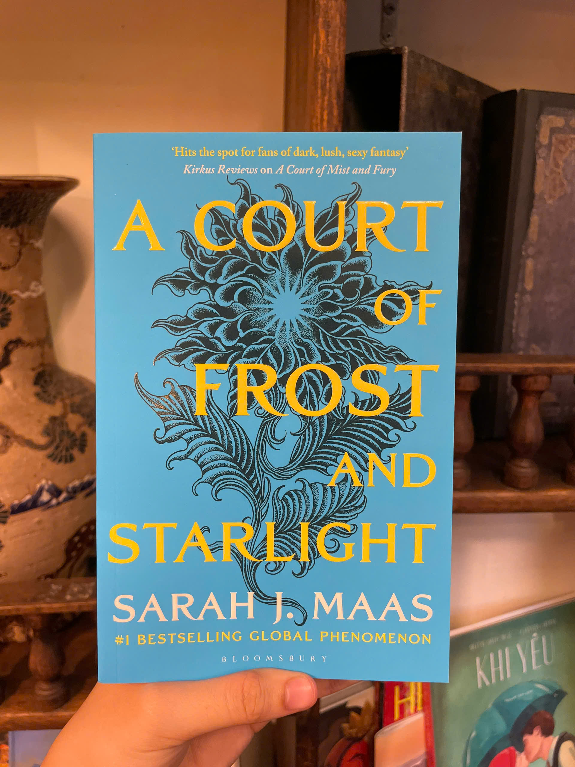 Sách - A Court of Frost and Starlight by Sarah J. Maas/ Tiểu thuyết tiếng Anh/ English/Fiction