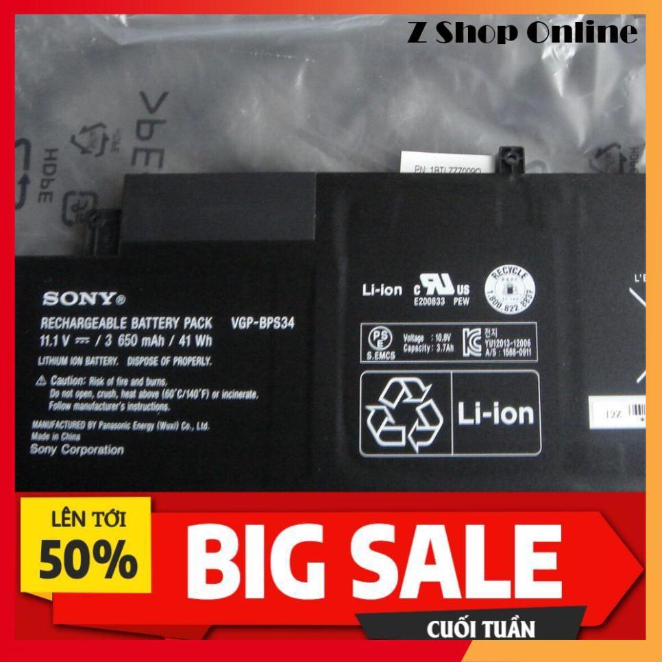 Pin Dùng Cho Sony BPS34 SVF15A1ACXB, SVF15A1ACXS, SVF15A1BCXB,SVF14AC1QL Pin cắm trong