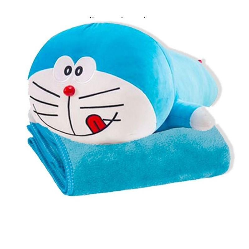 GỐI ÔM KÈM MỀN  DORAEMON HOUSE