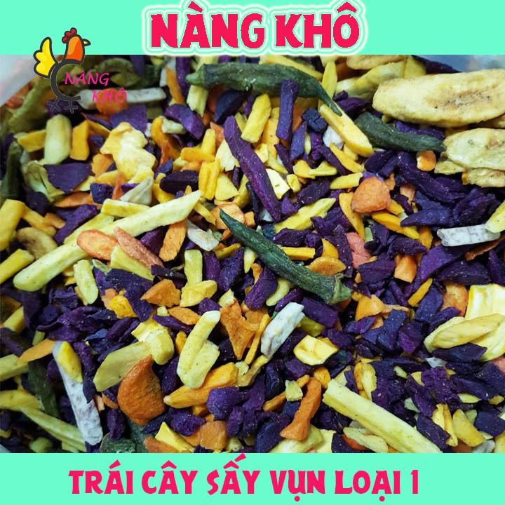 Trái Cây Sấy ( 1 Kí Thập Cẩm Sấy hàng vụn loại ngon đủ 10 vị )