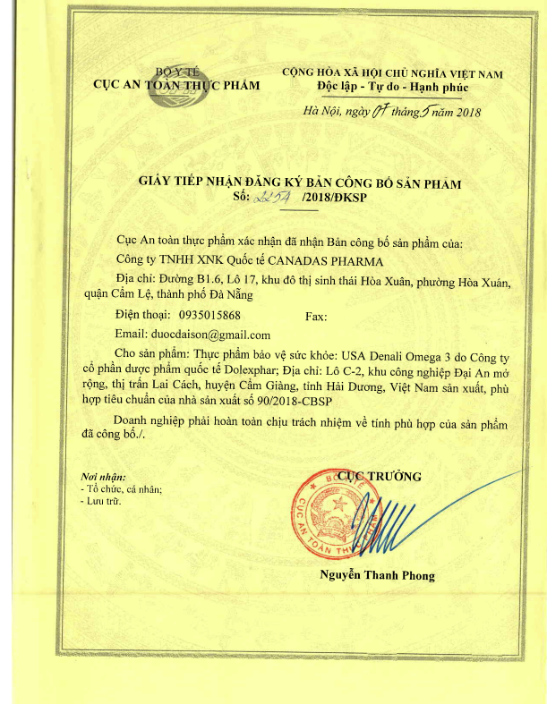 TPBVSK USADENALI OMEGA_3 lọ 60 viên