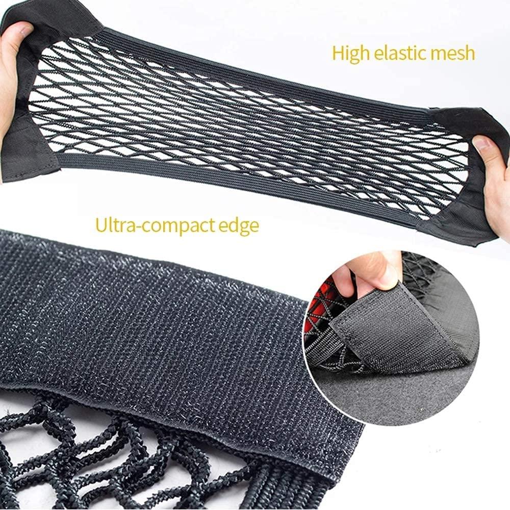Lưới Cốp Xe Hơi, Lưới Đựng Đồ Cốp Xe, Kích Thước Lớn 40 x 25cm, Chai Chai, Đồ Tạp Hóa, Lưu Trữ Thêm Giá Sắp Xếp Cho Xe Ô Tô, Xe Tải