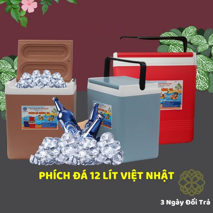 Phích đựng đá vuông giữ nhiệt 12 l , 18 l Hokori  cao cấp