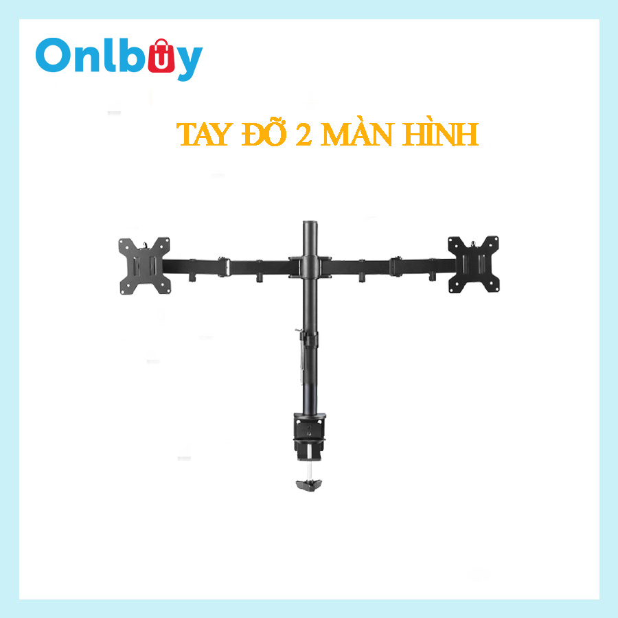 Giá Treo Màn Hình Đôi 27inch Xoay 360 Độ