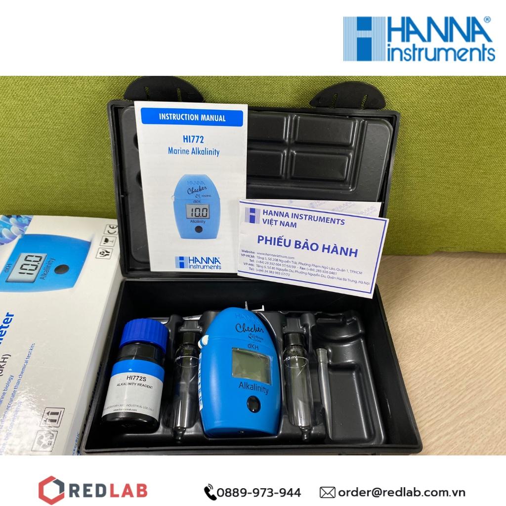 Máy đo độ kiềm, độ mặn của nước Hanna HI772