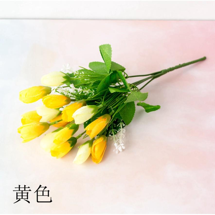 Hoa mộc lan giả Hoa giả trang trí để bàn decor phòng khách chụp ảnh cao cấp H34