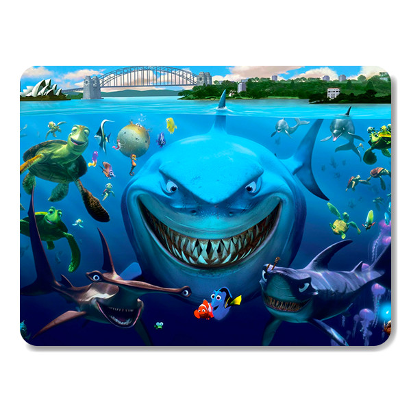 Bàn di chuột in mẫu NEMO 1 cỡ 20x24 cm  - Hàng chính hãng