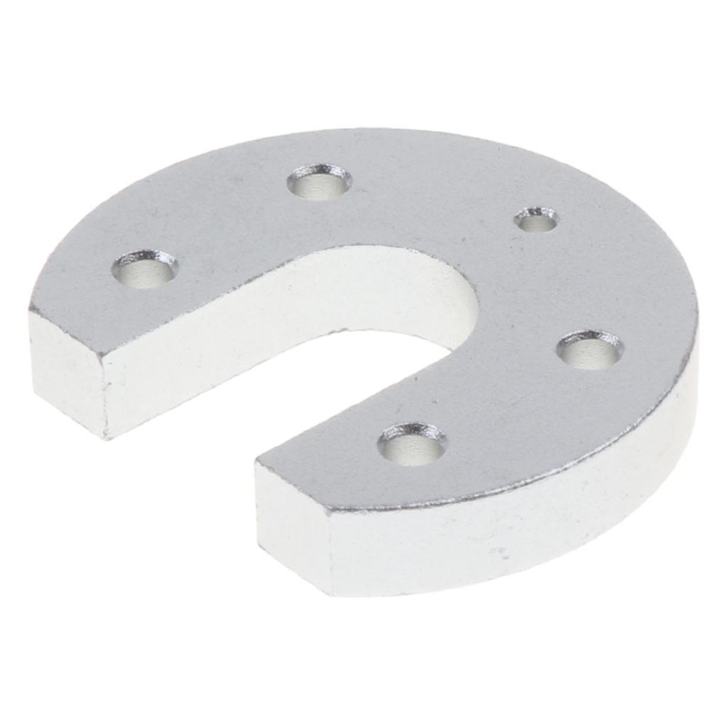 Aluminum Plate for 3D Printer Extruder Accessories Hot End Round Fixed Plate