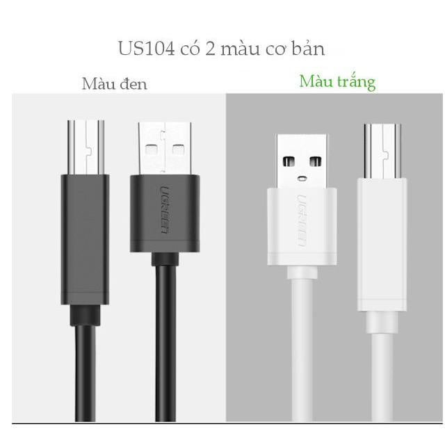 Cáp máy in USB 2.0 UGREEN US104 10845 - Hãng chính hãng