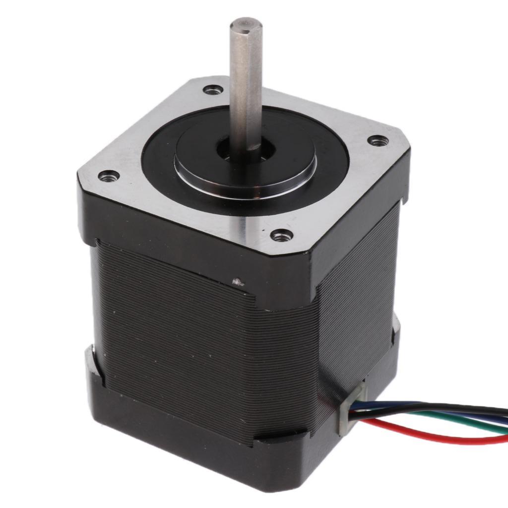 Metal Stepper Motor Nema 17 1.8Degree 1.68A 42 Motor for 3D Printer