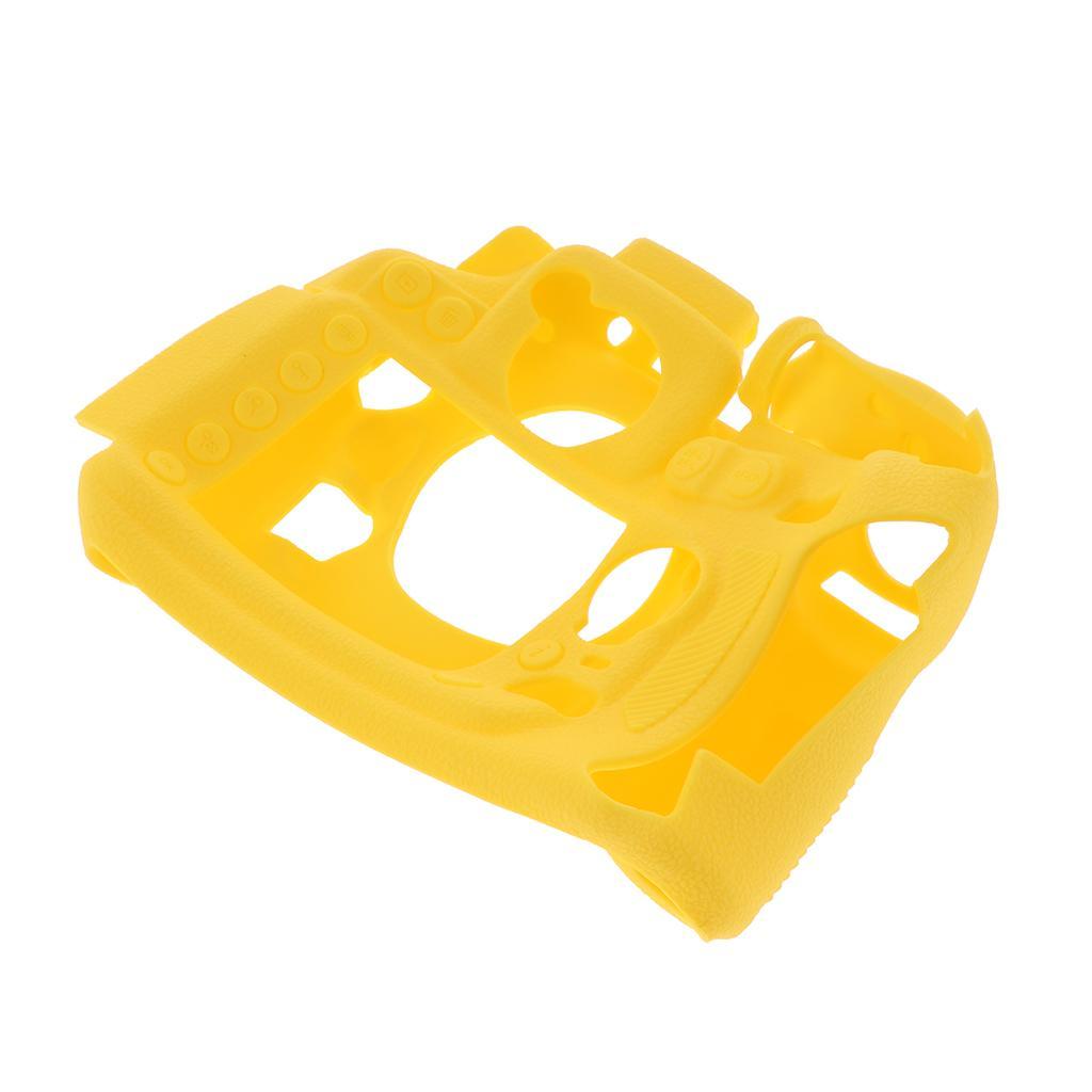 Detachable Silicone Camera Protective Case Cover Shell for Nikon D810 Black