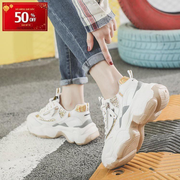 Giày nữ Sneaker đế cao thời trang S115