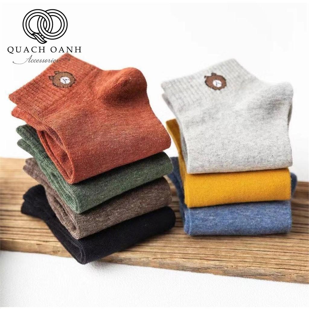 Combo 10 đôi tất gấu cổ ngắn