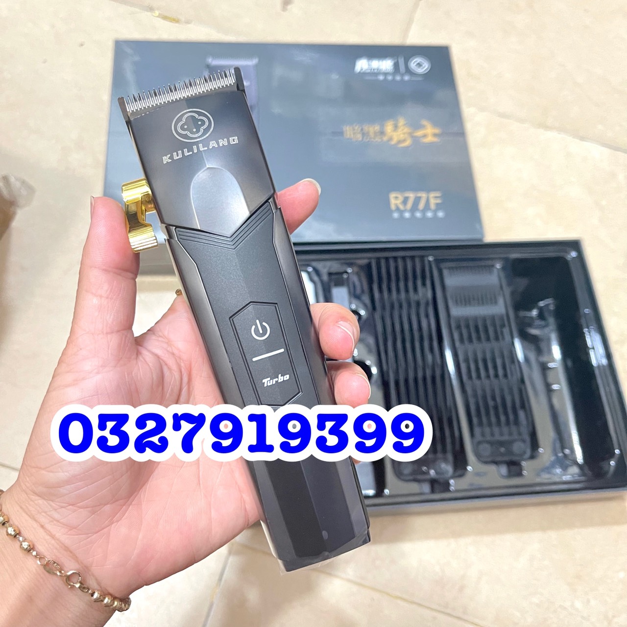 Tông đơ cao cấp Madeshow R77F tăng tốc