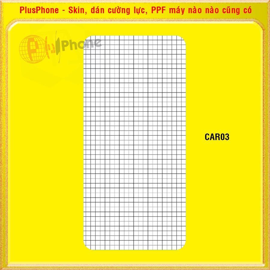 Dán Skin cho mặt sau Tecno Pova 4 Pro in hình caro